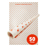 Papel Estrella Para Hornear 50 Piezas