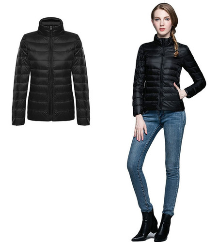 Campera Mujer Liviana Abrigada  - Jeans710