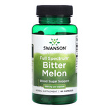 Melão Amargo Espectro 500mg Bitter Melon 60 Cápsulas Swanson