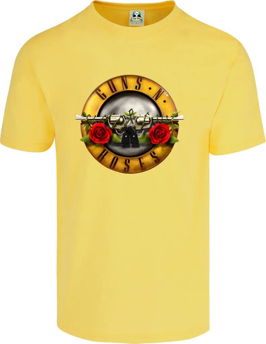 Playera Guns And Roses Mod. 0124 12 Colores Ld