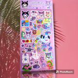 Plancha De Stickers Sanrio (x25)