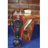 Telefono - Amplificador De Campaña Antiguo De Ffcc, Miralo