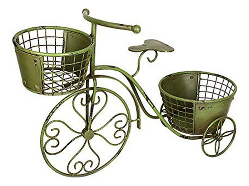 Diseño De Atracción Hg1102 Nostalgia De Metal Patio Biciclet