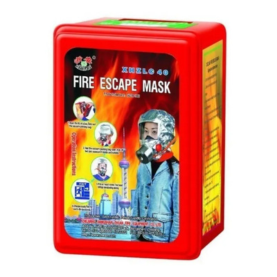 Mascara De Escape Incendios Emergencia Gases Toxicos Humo F Adulto