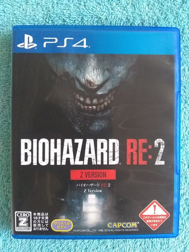 Juegos Ps4 Biohazard Re 2 Z Version Original En Castellano