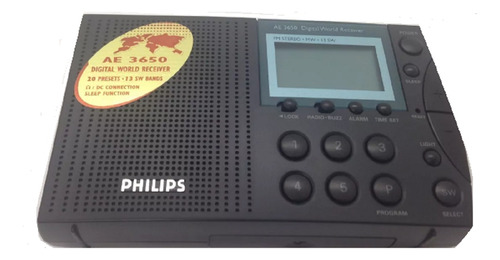 Radio Onda Corta Philips Ae 3650 13 Bandas Digital 1998