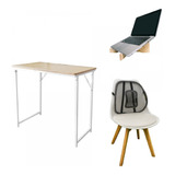 Kit Tiny Desk - Escritorio Plegable + Stand + Lumbar