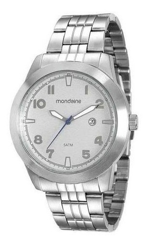 Relogio Mondaine Masculino 94965g0mvna2 Prata De Vltrlne 