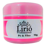 Pó Fibra De Vidro Para Unhas De Fibra Gel Acrigel Lirió 15g