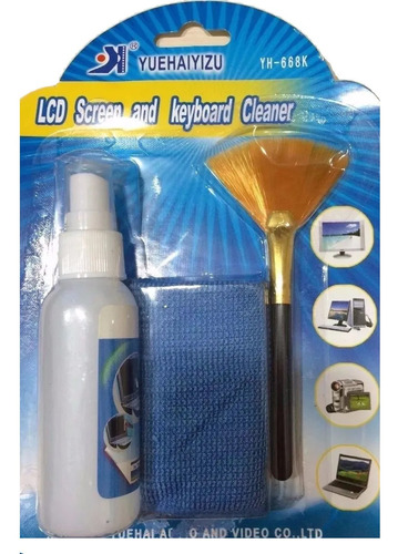 Kit Limpiador Pantalla Spray Celular Lcd Notebook Multiuso