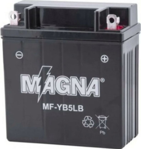 Batería Moto Yamaha Ybr 125 Dx  Magna Mf Yb5lb