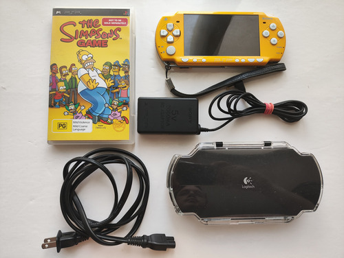 Psp 2000 Playstation Sony Portable Edicion The Simpsons Game