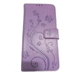 Funda Tipo Piel Para iPhone Samsung Motorola Oppo Cartera