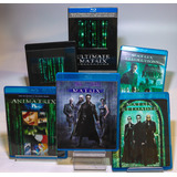 Blu-ray Box Raro Trilogia Matrix + Animatrix Luva Especial