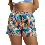 Short Saida De Praia Esportivo Proteção Uv Moda Praia Verão