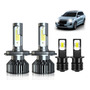 Para Seat Cordoba 01-09 Kit De Faros Led De Haz Alto/bajo