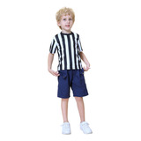 Toptie Disfraz De Árbitro Para Niños, Uniforme De Árbitr.