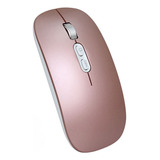 Mouse Bluetooth Compatível C/ iPad Air (3ª Geração) Cor Rosa