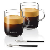 Nespresso Set De 2 Mugs Vertuo Con Cucharas