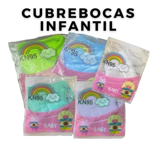 Cubrebocas Kn95 Infantil