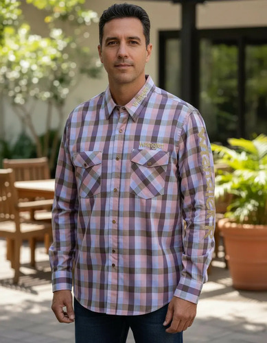 Camisa Vaquera Wrangler Xl 42 | Envío gratis