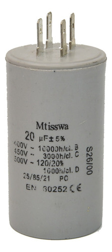 Capacitor Arranque Bomba Cpm 146 Original Lusqtoff 20 Uf