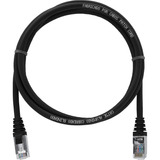 Cabo Patch Cord Blindado De Rede Preto Cat5e 2 Metros Pronto