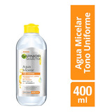 Garnier Agua Micelar Vitamin C Aclara Desmaq 400ml Toda Piel