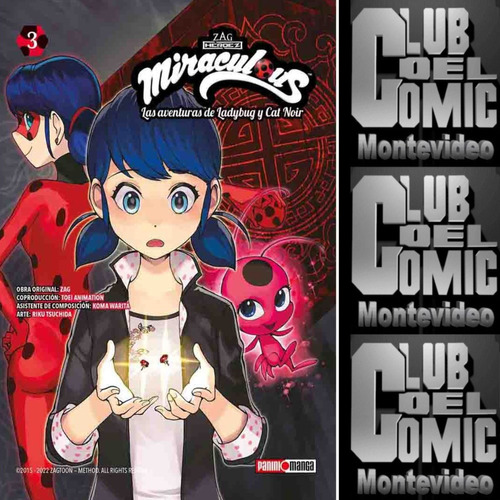 Miraculous - Aventuras De Ladybug Y Cat Noir 3 -panini Manga