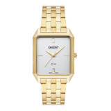 Relógio Orient Feminino Dourado Strass Lgss0058 S1kx