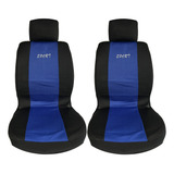 Funda Cubre Asientos Auto Universal Forro Asiento Kit Azul