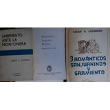 Lote X 3 Libros Sobre Sarmiento