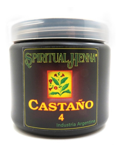 Henna X 500 Gr - Spiritual Henna (4 - Castaño)