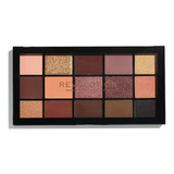 Paleta 15 Sombras Reloaded Velved Rose, Make Up Revolution Color De La Sombra Velved Rose