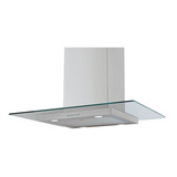 Campana Cocina Isla Cristal Plano Isola Miami 76 Cm Ac Inox