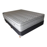 Sommier Queen Size Topacio Complete Pillow 150x190 Resortes