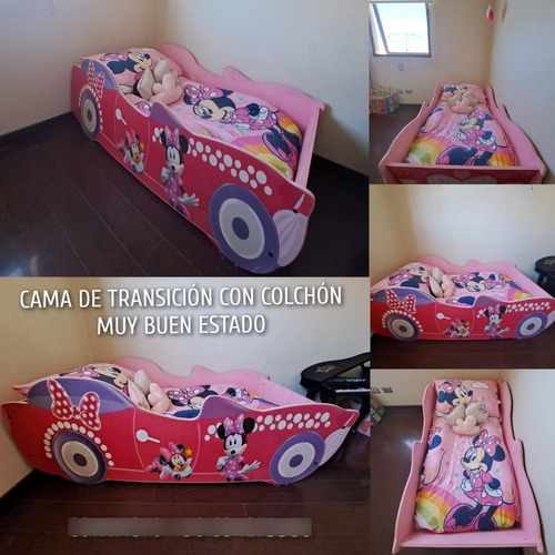 Impecable Cama De Transición Niña - Minnie 