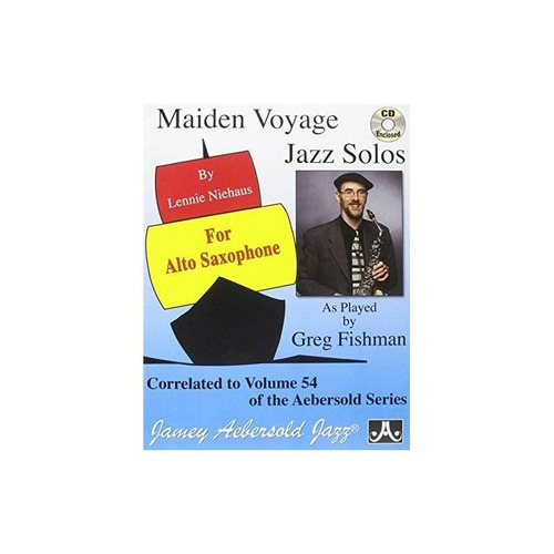 Niehaus Lennie Vol. 54 Maiden Voyage Alto Sax Solos Cd X 2