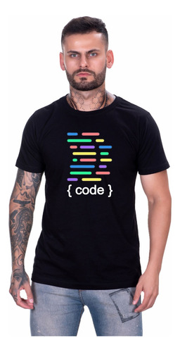 Camiseta T.i Code Profissional Programação Software Camisa