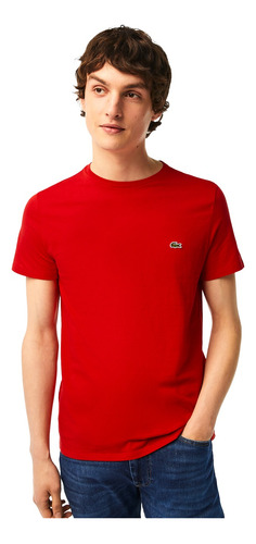 Playera Lacoste De Algodón Pima Hombre