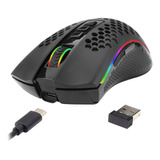 Mouse Redragon Storm Pro, 16000dpi, 8 Botões Preto - M808-ks