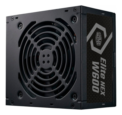 Fonte Cooler Master Elite Nex W600 600w 80 Plus White Preta