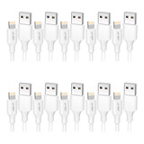 Cable Usb A Lightning De iPhone 1 Metro U-volt (pack 10 Pza)