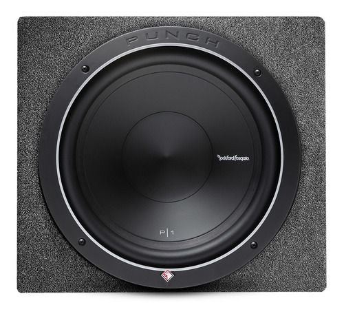 Combo Subwoofer Rockford 12 Pulgadas 250w Rms Simple Bobina