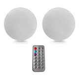 Kit Caixas Embutir Som Ambiente Soundcast Bluetooth 100w