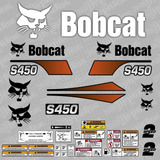 Bobcat S450 Loader Aftermarket Calcomanía/aufkleber/adesivo/