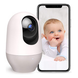 Nooie Baby Monitor Cámara, 2k Monitor Para Bebés Con Cámara