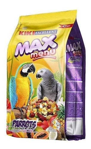 Alimento Para Loros Kiki Max Menu Parrots 2kg
