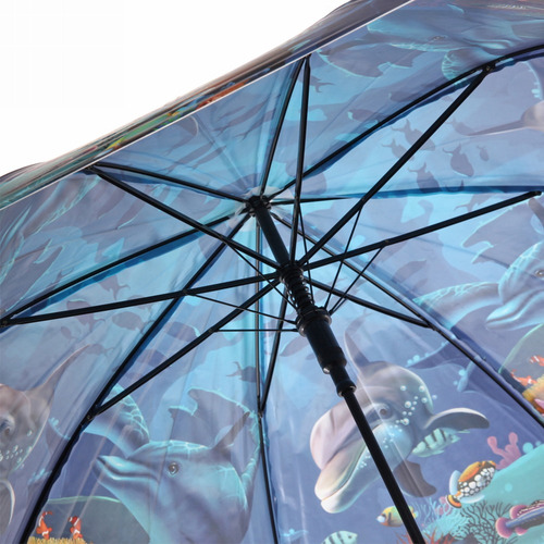 Paraguas Sombrilla 50cm Automatico Con Silbato Infantil