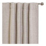 Cortinas Cortas Blackout Opacas Juego De 2 Cortinas Color Gris Claro